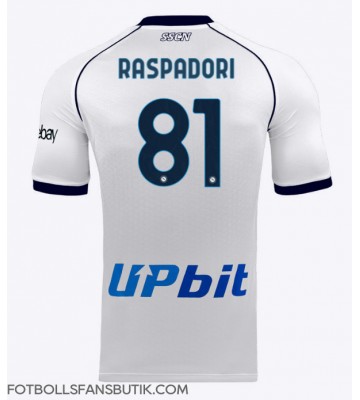 SSC Napoli Giacomo Raspadori #81 Replika Bortatröja 2023-24 Kortärmad